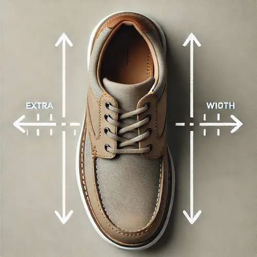 Men's Wide Fitting Shoes