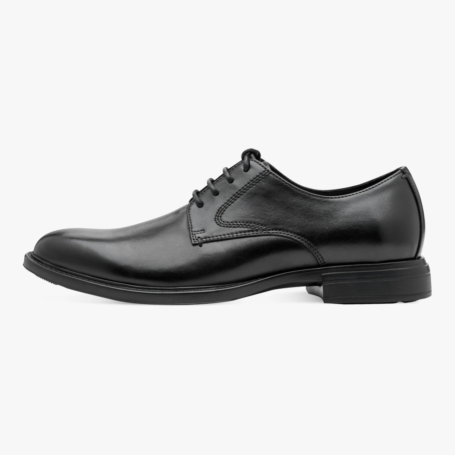 Tamaris Men Black Leather Lace-Up Shoe