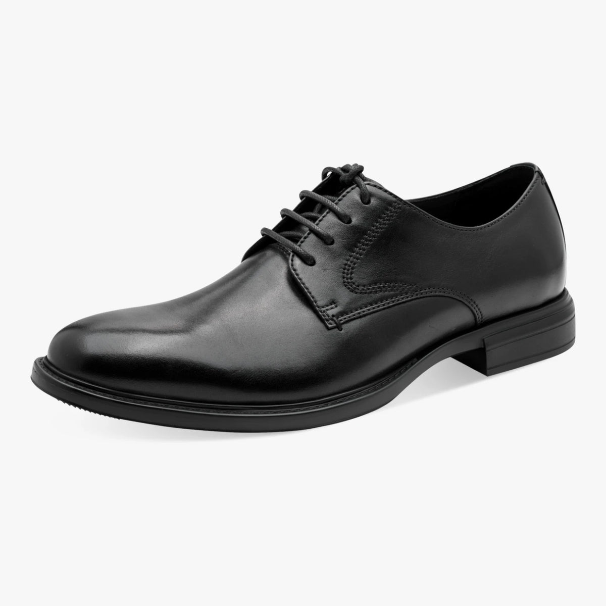 Tamaris Men Black Leather Lace-Up Shoe