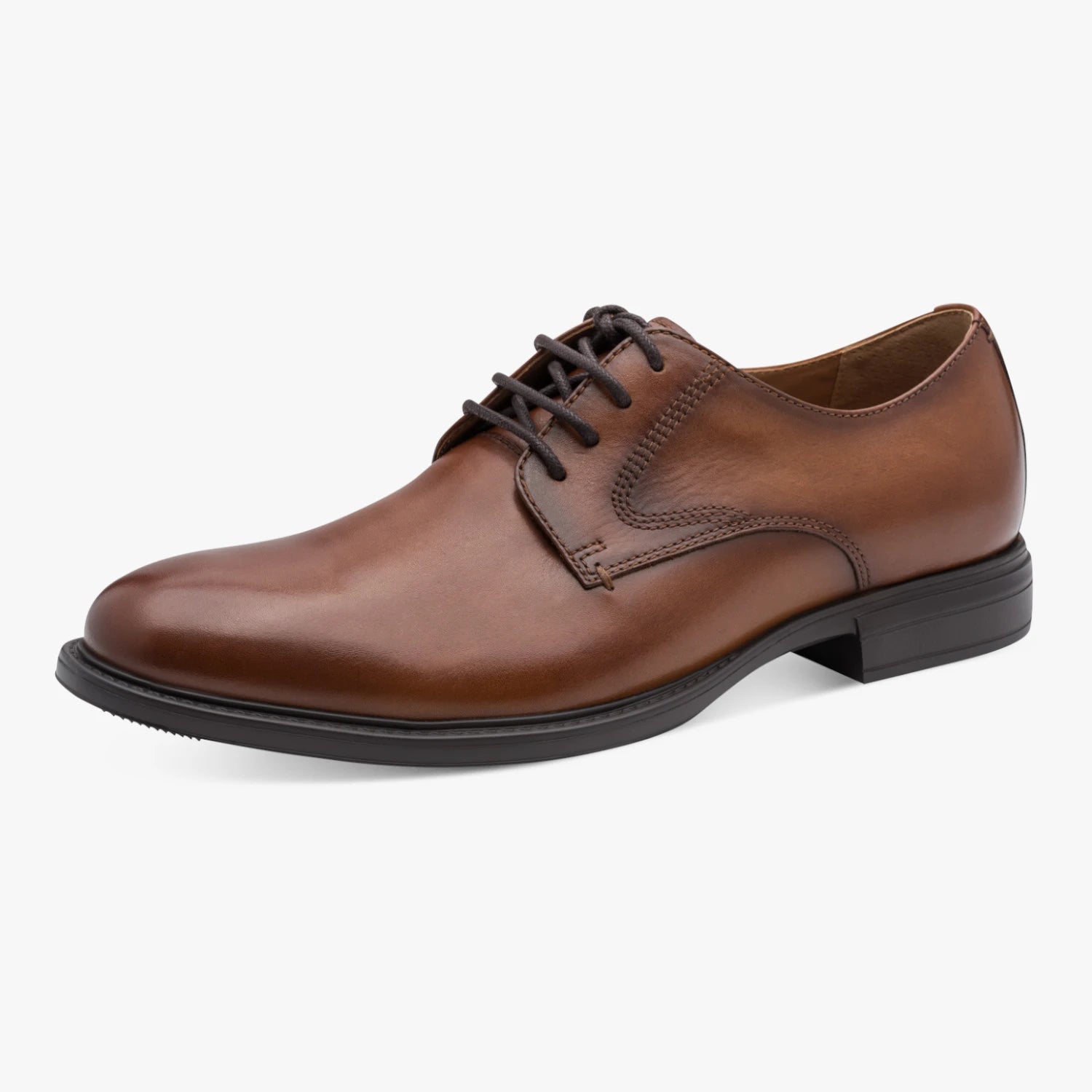Tamaris Men Cognac Brown Leather Lace-Up Shoe