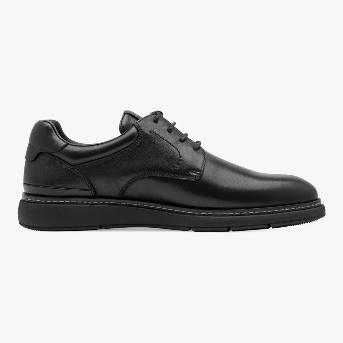Tamaris Men’s Black Leather Lace-Up Shoes