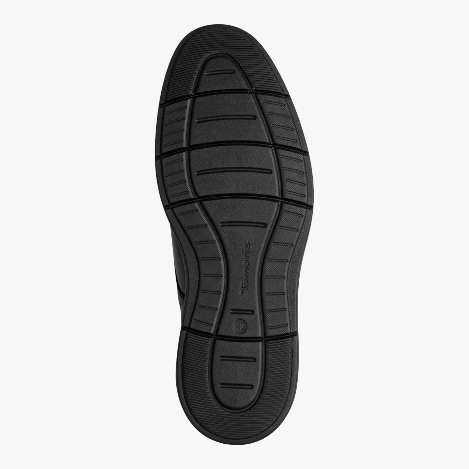 Tamaris Men’s Black Leather Lace-Up Shoes