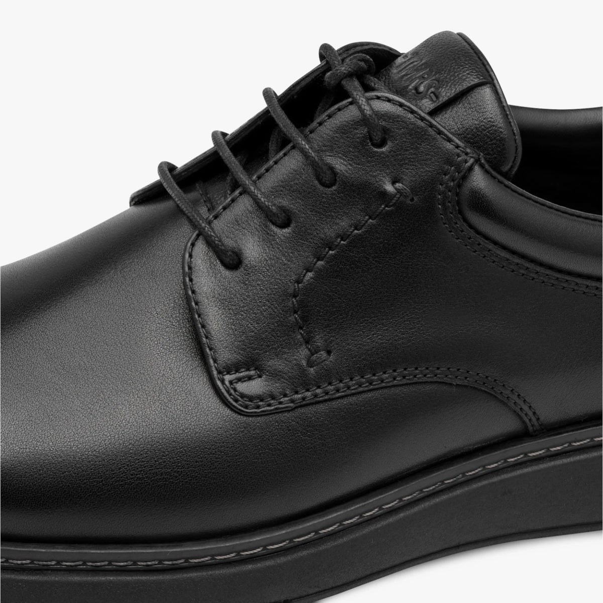 Tamaris Men’s Black Leather Lace-Up Shoes