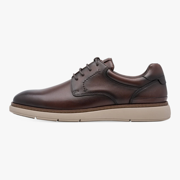 Tamaris Men Mocca Brown Leather Lace-Up Shoe