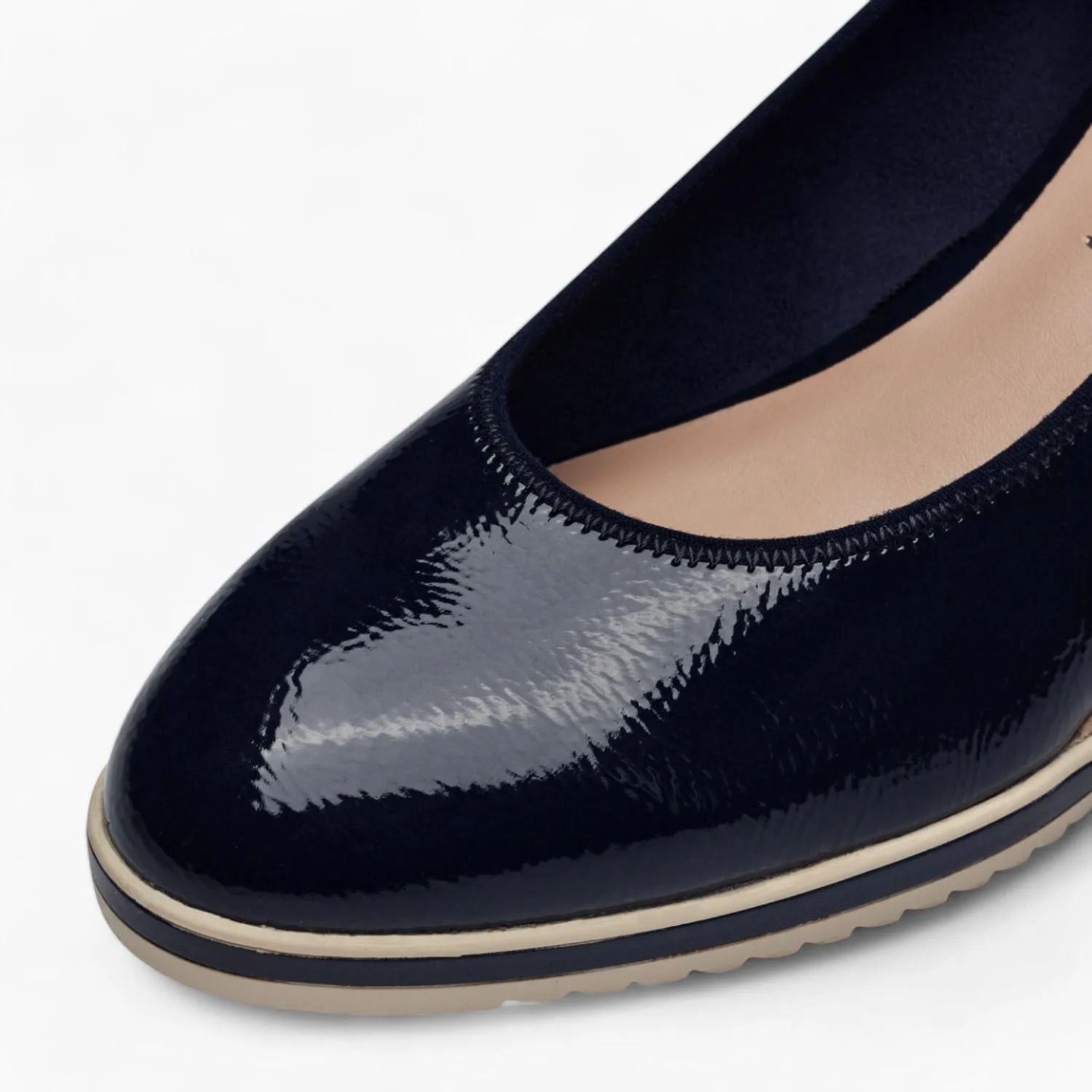 Tamaris Essentials Navy Espadrille Wedge – Stylish & Comfortable - Leavys Shoes