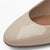 Tamaris Beige Patent Block Heel – Elegant & Comfortable - Leavys Shoes