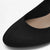 Tamaris Black Faux Suede Court Shoes – Vegan, Low Heel Comfort - Leavys Shoes