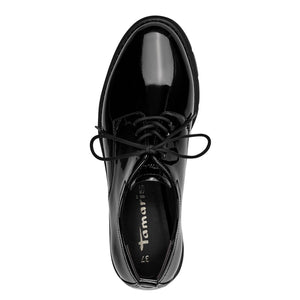  Top view of the Tamaris lace-up shoe