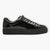 Tamaris Black Patent Trainer-Style Shoes with Platform Sole and Side Zip - Leavys Shoes