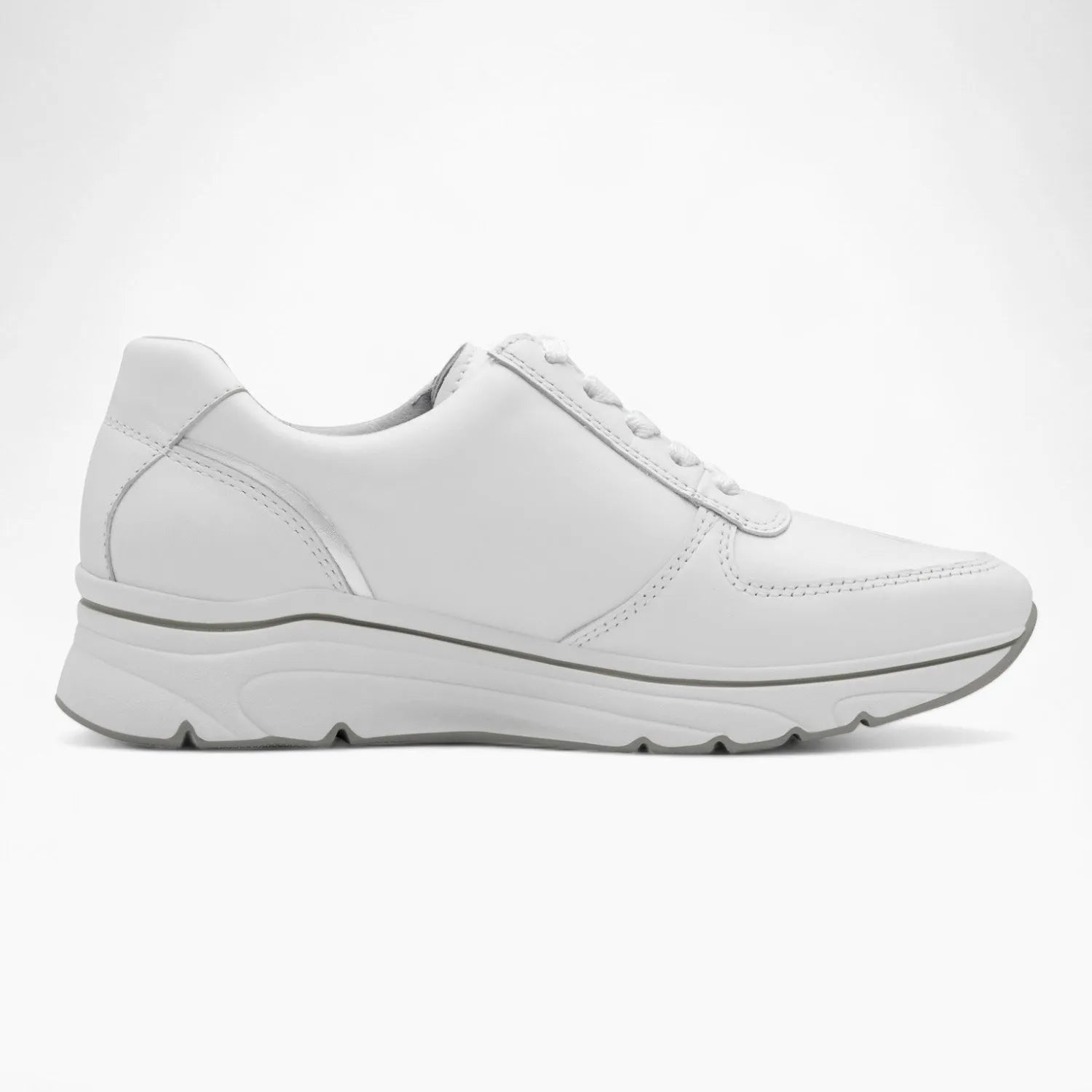 Tamaris PureRelax White Runner – Wide Fit with Cushioned Comfort - Leavys Shoes