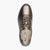 Tamaris Bronze Leather Lace-Up Sneaker with Side Zip - Leavys Shoes
