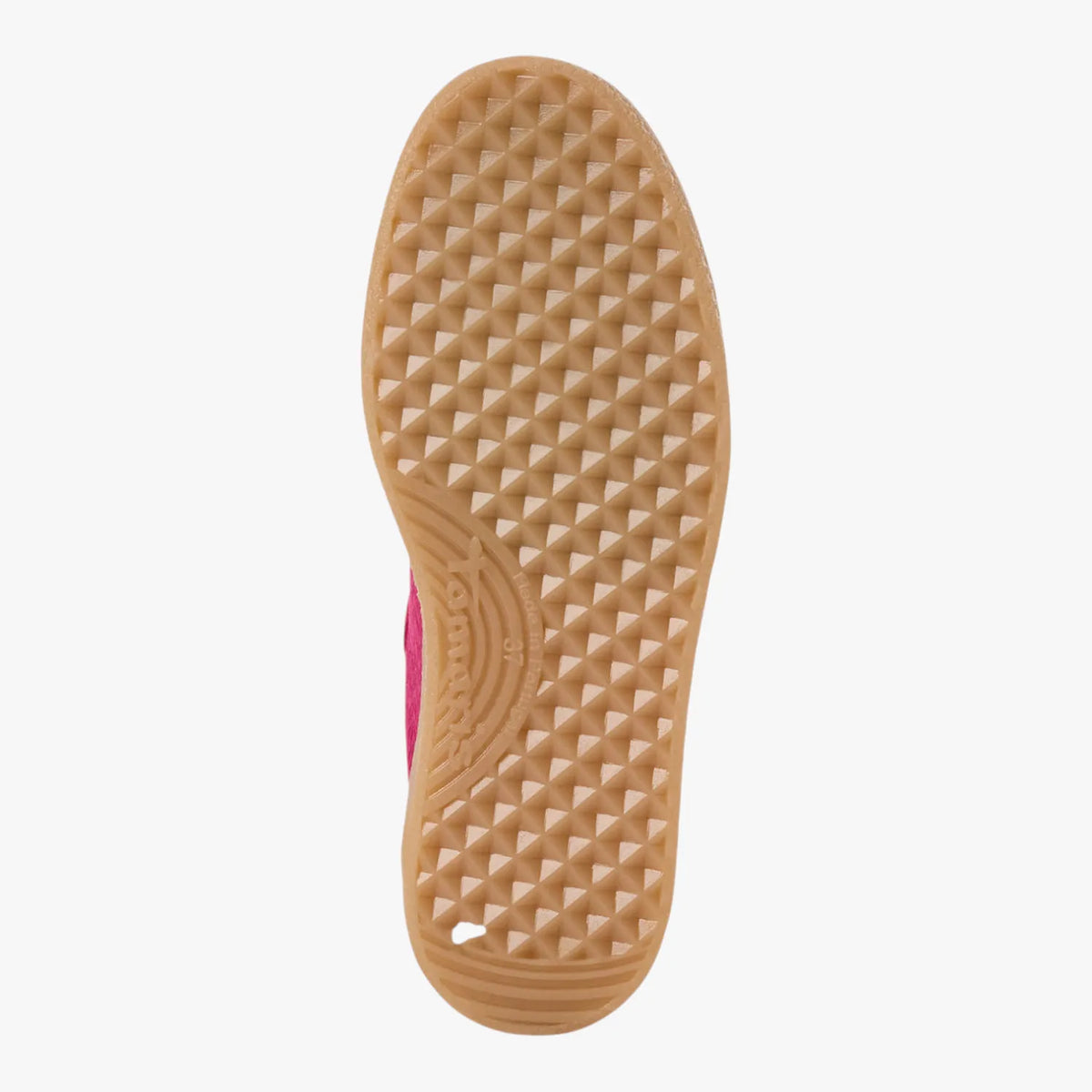 Tamaris Fuchsia Pink and Neon Orange Trainer (Removable Insole)