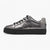 Tamaris Pewter Trainers with Silver Detailing and Black Laces - Leavys Shoes