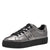 Tamaris Pewter Trainers with Silver Detailing and Black Laces