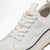 Tamaris White Lace-Up Runner – Chunky Sole & Gum Outsole - Leavys Shoes