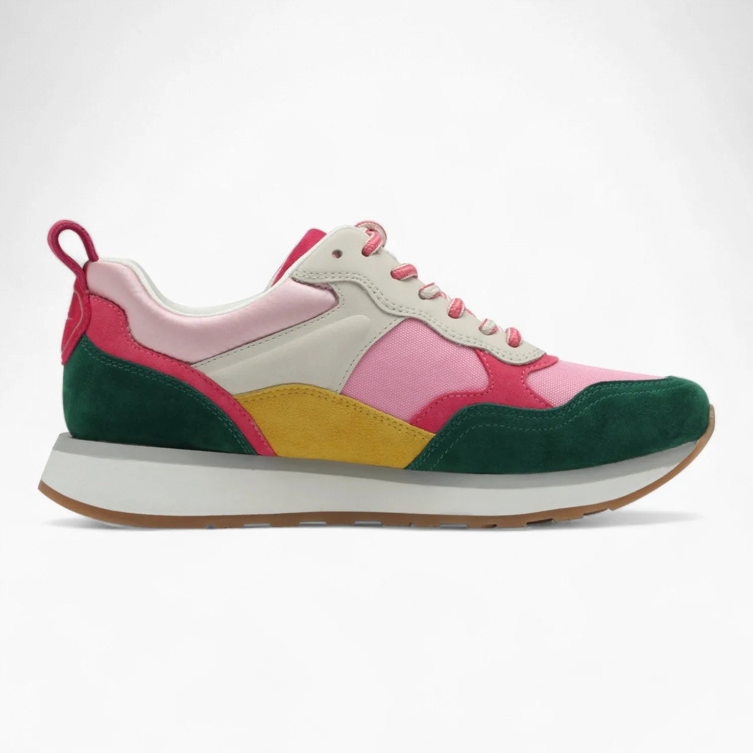 Tamaris Pink Runner – Sporty, Trendy, and Colourful - Leavys Shoes