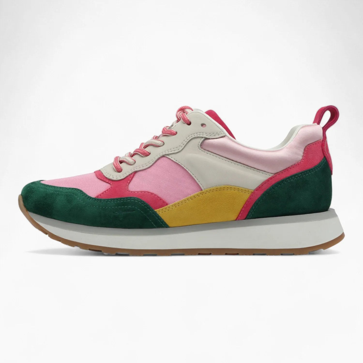 Tamaris Pink Runner – Sporty, Trendy, and Colourful - Leavys Shoes