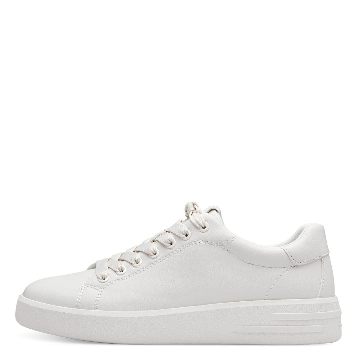 Tamaris Vegan White Sneaker with Cushioned Insole