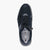 Tamaris Navy Leather Mix Sneaker with Comfort Zip & Sole - Leavys Shoes