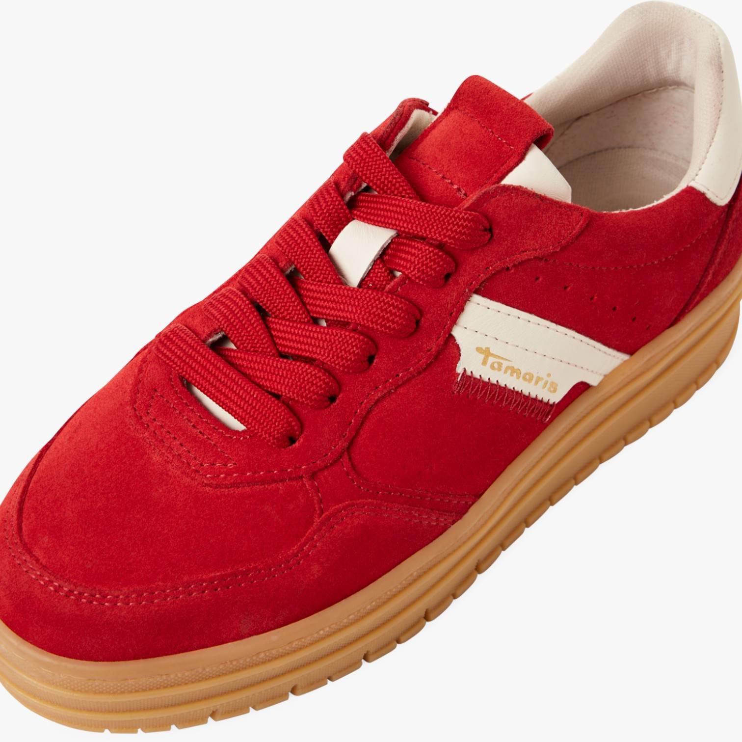 Tamaris Vibrant Red Runner – Bold, Trendy & Ultra-Comfortable - Leavys Shoes