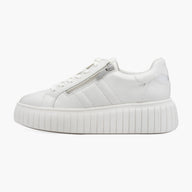 White leather