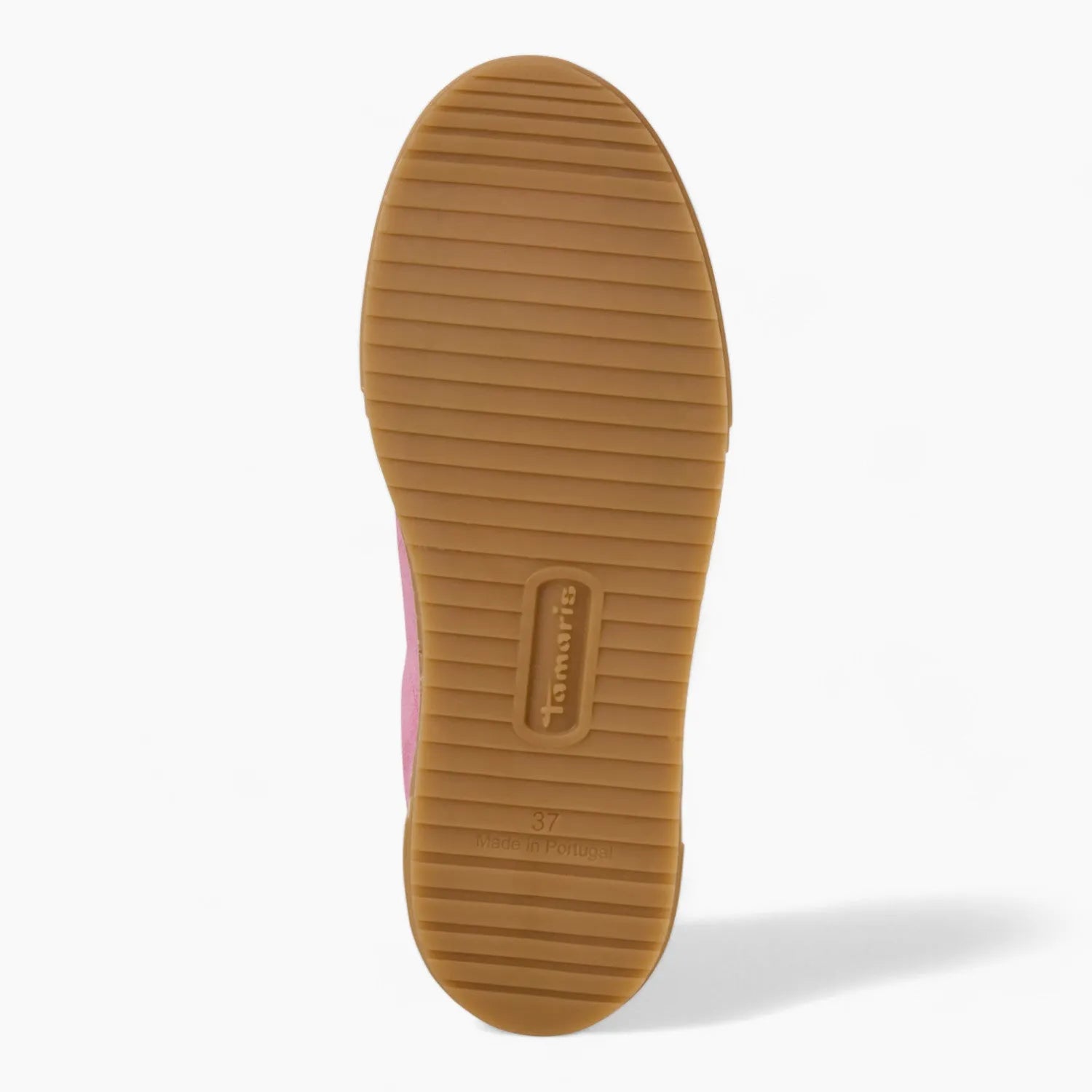 Tamaris Pink Runner – Vibrant Style with Green Accents - Leavys Shoes