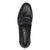 Tamaris Elegant Black Loafer with Chain Detail and Block Heel - Leavys Shoes