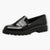 Tamaris Black Patent Chunky Loafers