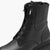 Tamaris Black Leather Mix Lace‑Up Ankle Boots, 30mm - Leavys Shoes