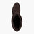 Tamaris Brown Suede Knee Boots with 30mm Block Heel - Leavys Shoes