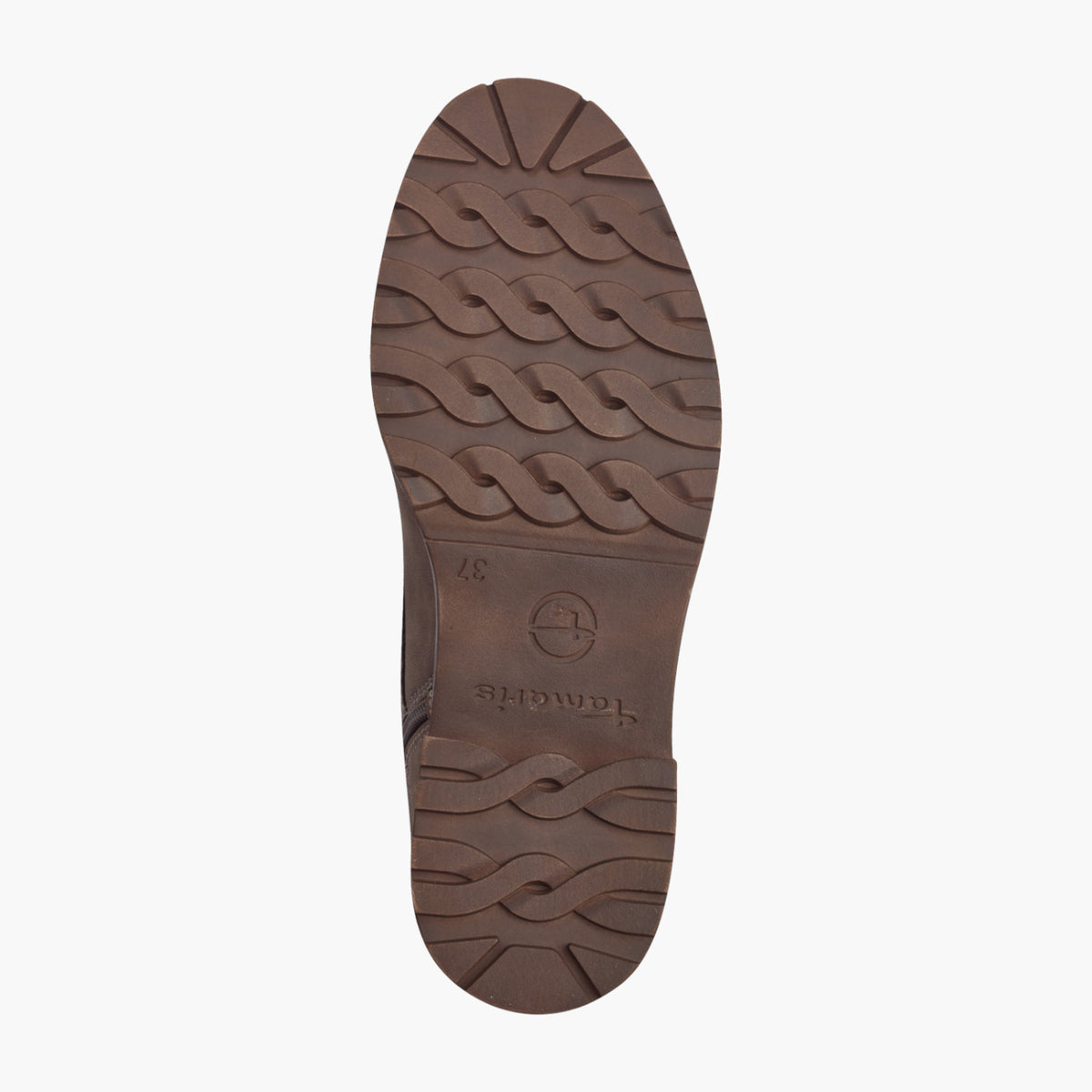 Tamaris Brown DuoTex Lace‑Up Ankle Boots with Faux‑Fur Cuff - Leavys Shoes