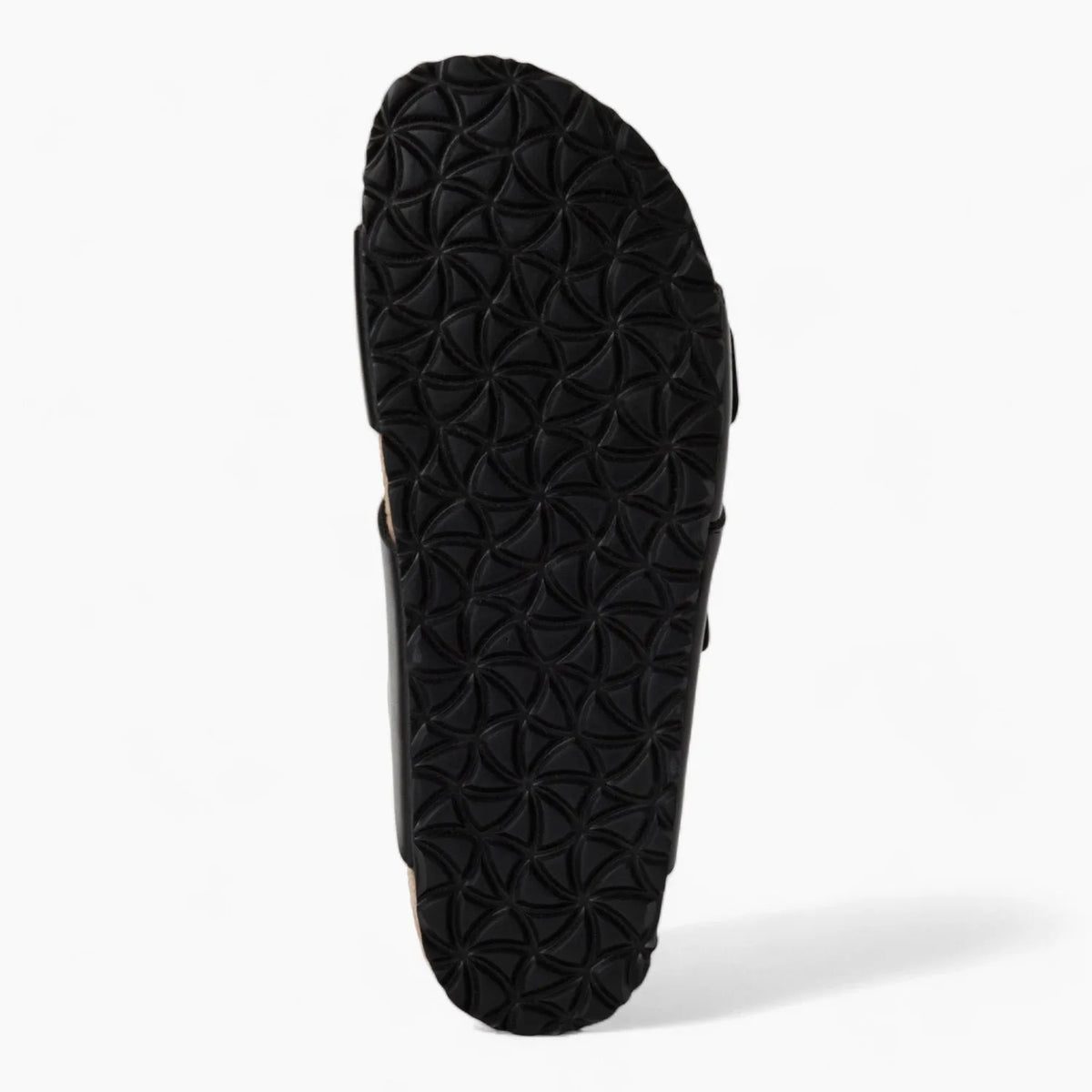 Tamaris Black Double-Strap Sandal – Wide Fit with Cushioned Comfort - Leavys Shoes