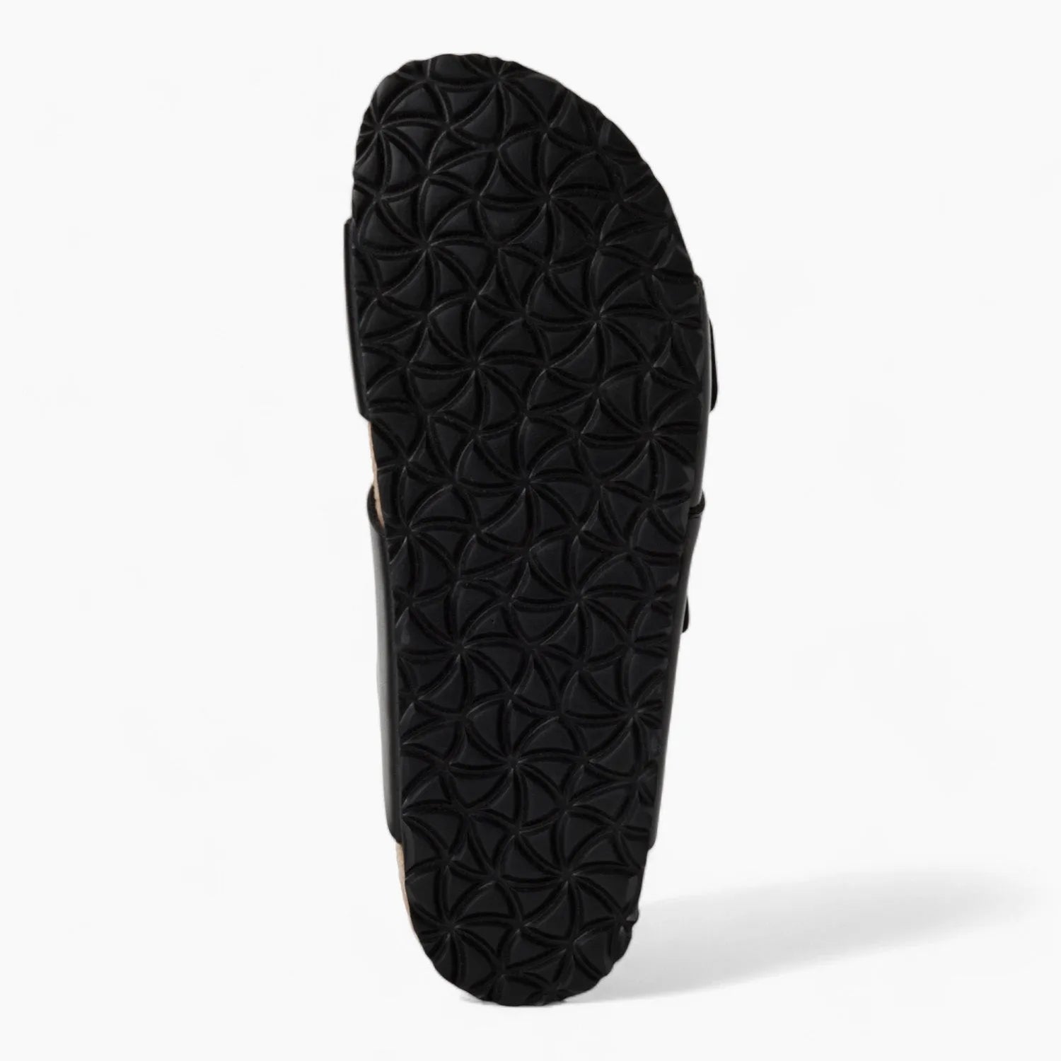 Tamaris Black Double-Strap Sandal – Wide Fit with Cushioned Comfort - Leavys Shoes