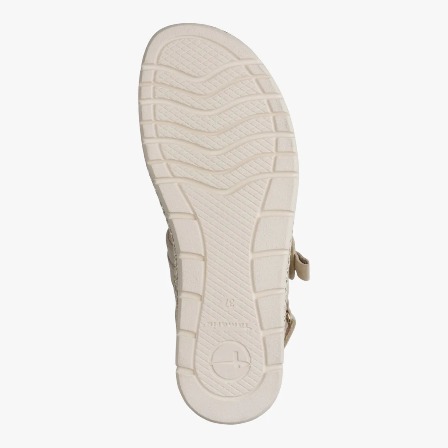 Tamaris Champagne Comfort-Lining Sandal