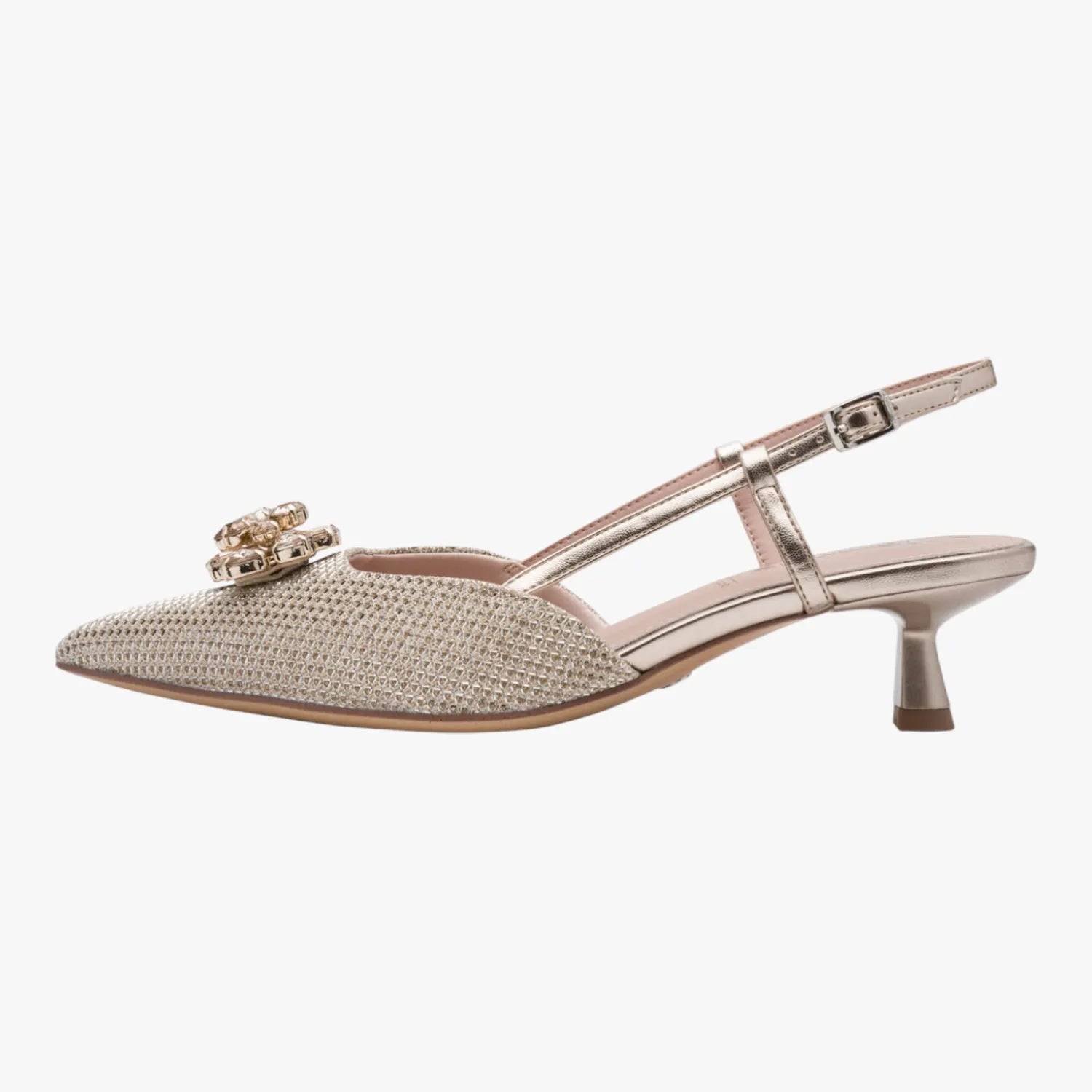 Tamaris Pearl Glam Slingback Court Shoe