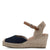 Tamaris Espadrille Sandals - Navy & Beige