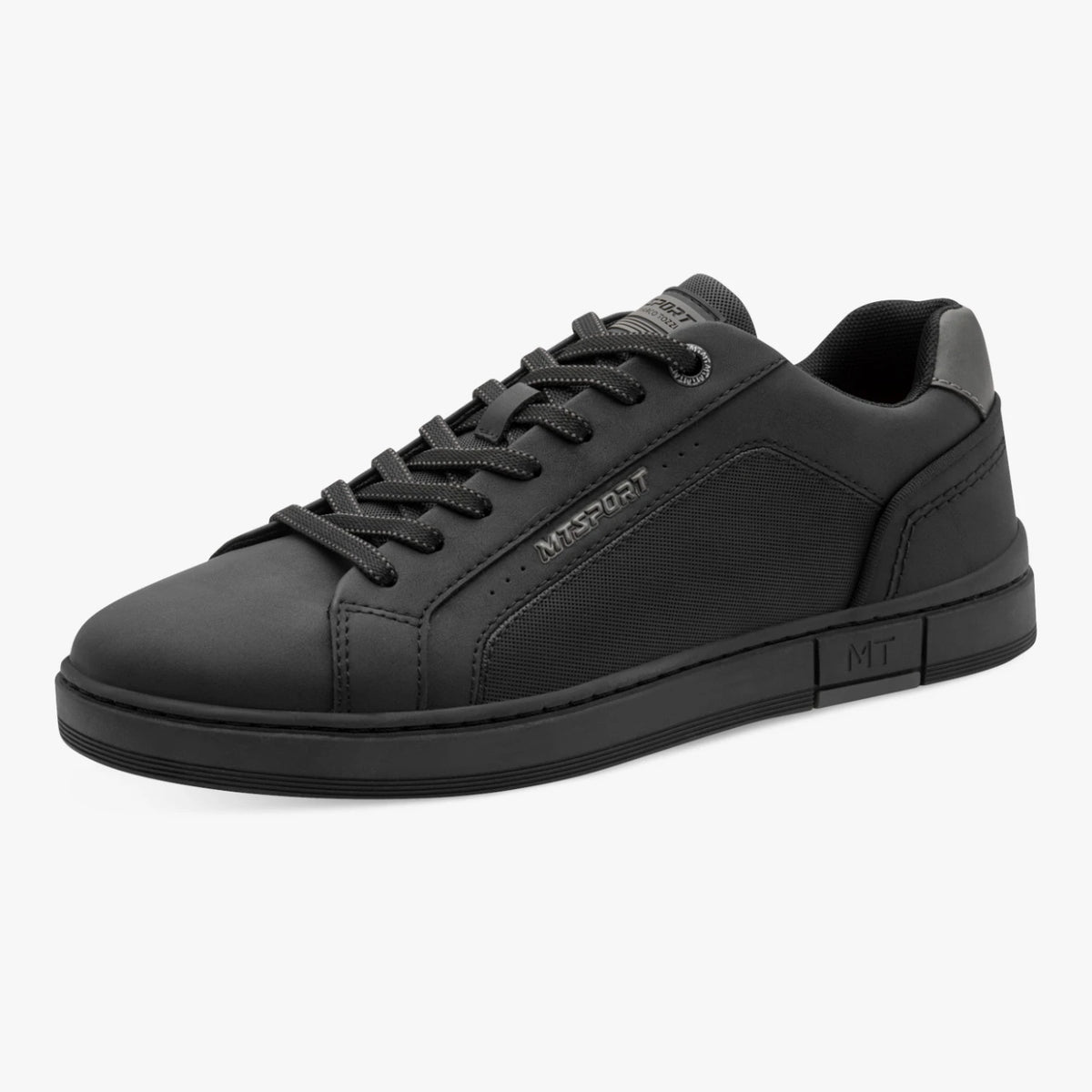 Marco Tozzi Men’s Black Lace-Up Trainers