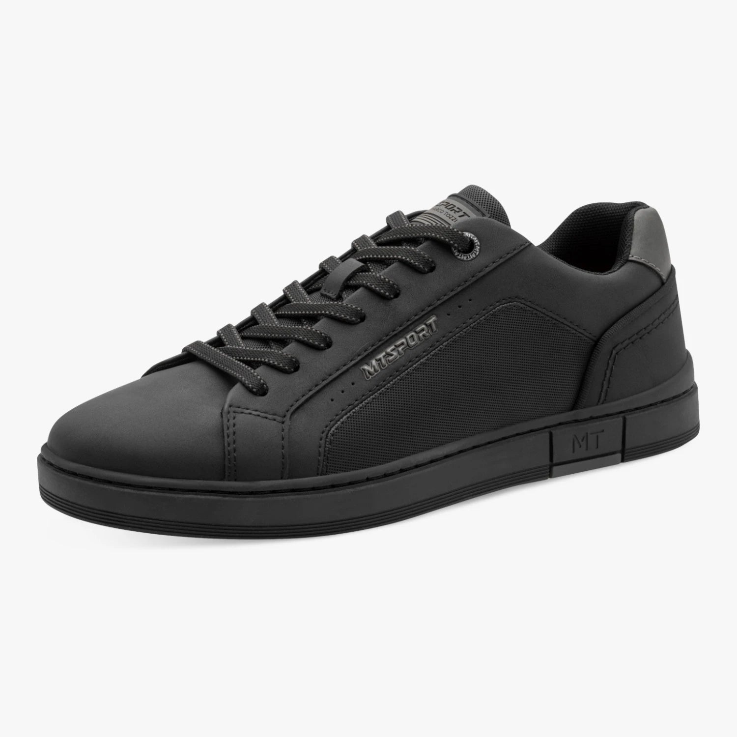 Marco Tozzi Men’s Black Lace-Up Trainers