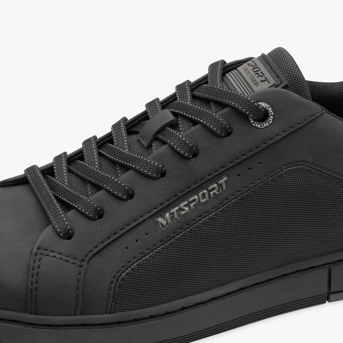 Marco Tozzi Men’s Black Lace-Up Trainers