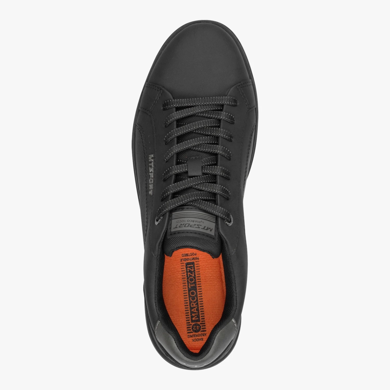 Marco Tozzi Men’s Black Lace-Up Trainers