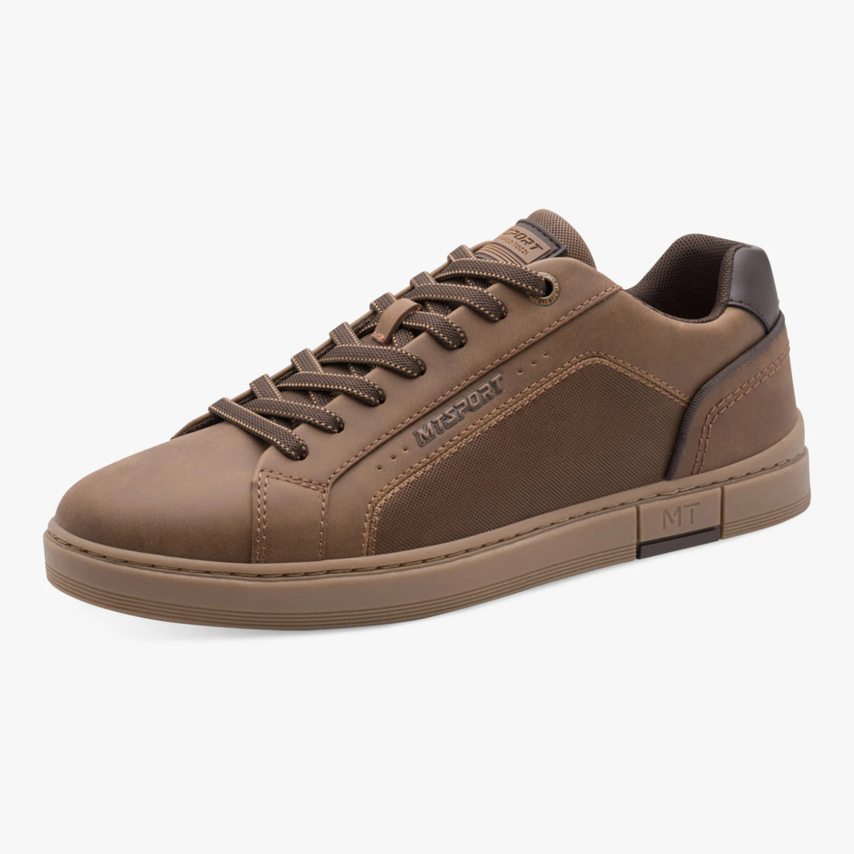 Marco Tozzi Men’s Cognac Lace-Up Trainers