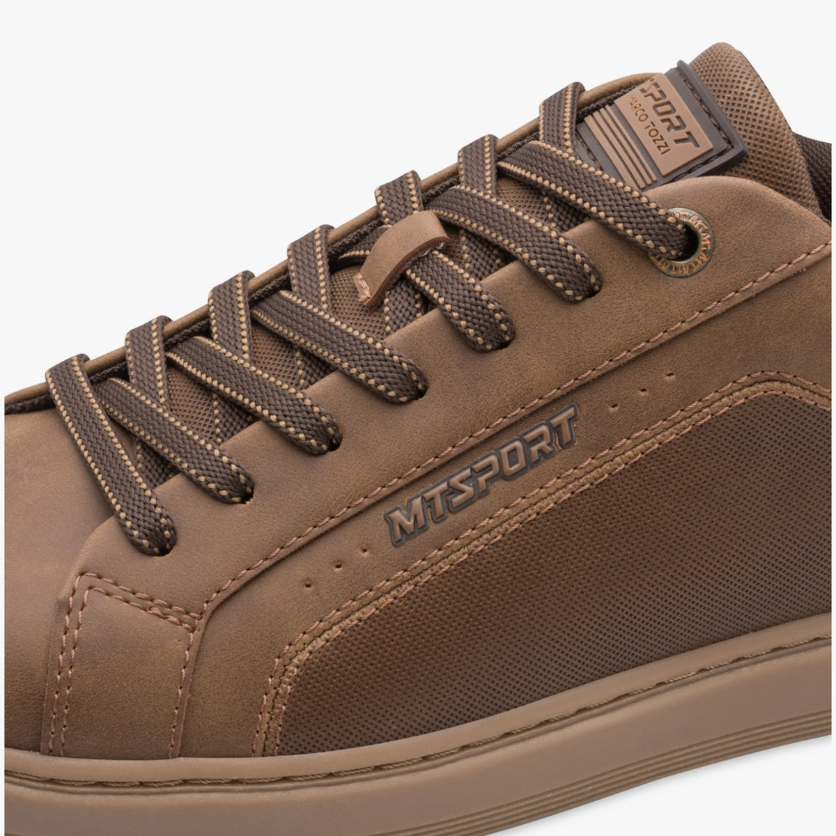 Marco Tozzi Men’s Cognac Lace-Up Trainers