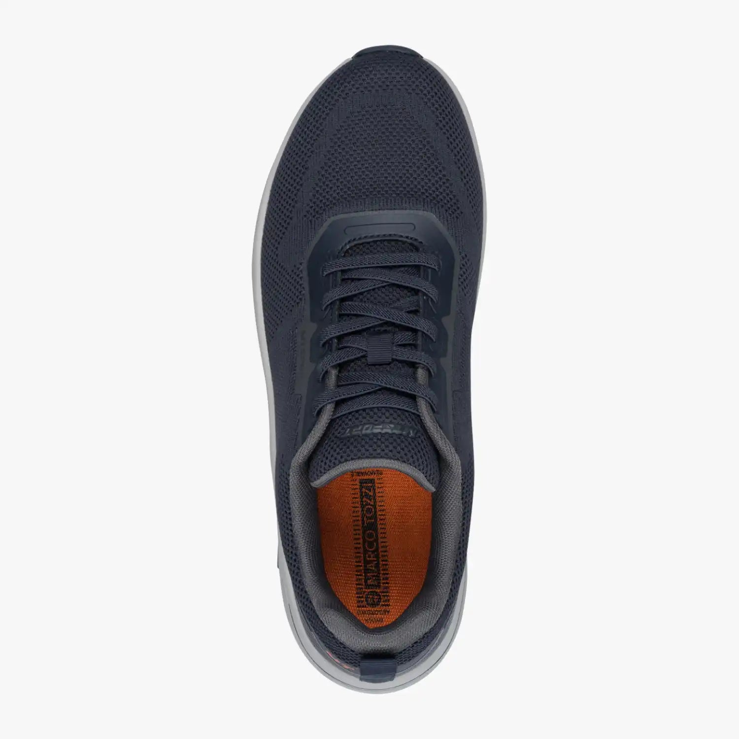 Marco Tozzi Navy Trainer (Elastic Lace) - 2-13648-46-805