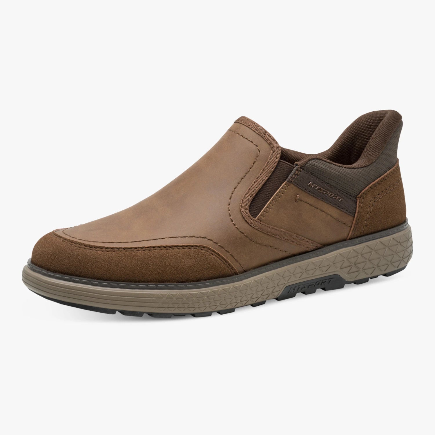 Marco Tozzi Men’s Cognac Wide Fit Slip-On Shoes