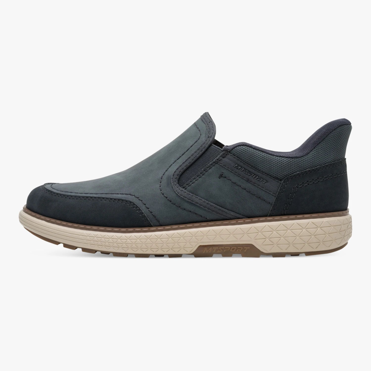 Marco Tozzi Men’s Navy Wide Fit Slip-On Shoes