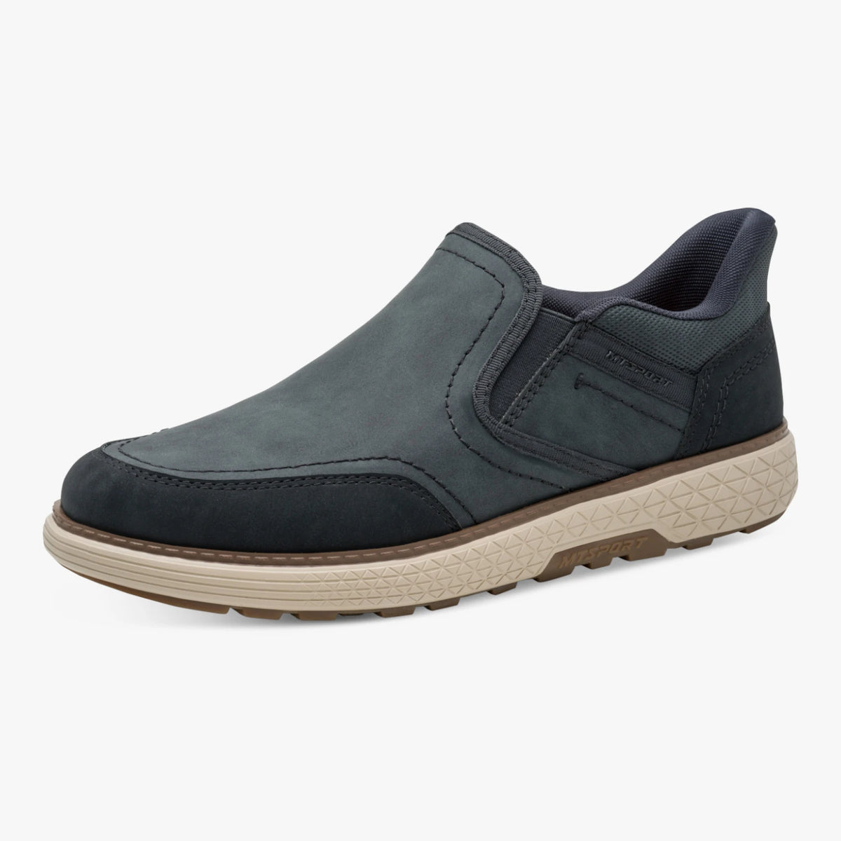 Marco Tozzi Men’s Navy Wide Fit Slip-On Shoes
