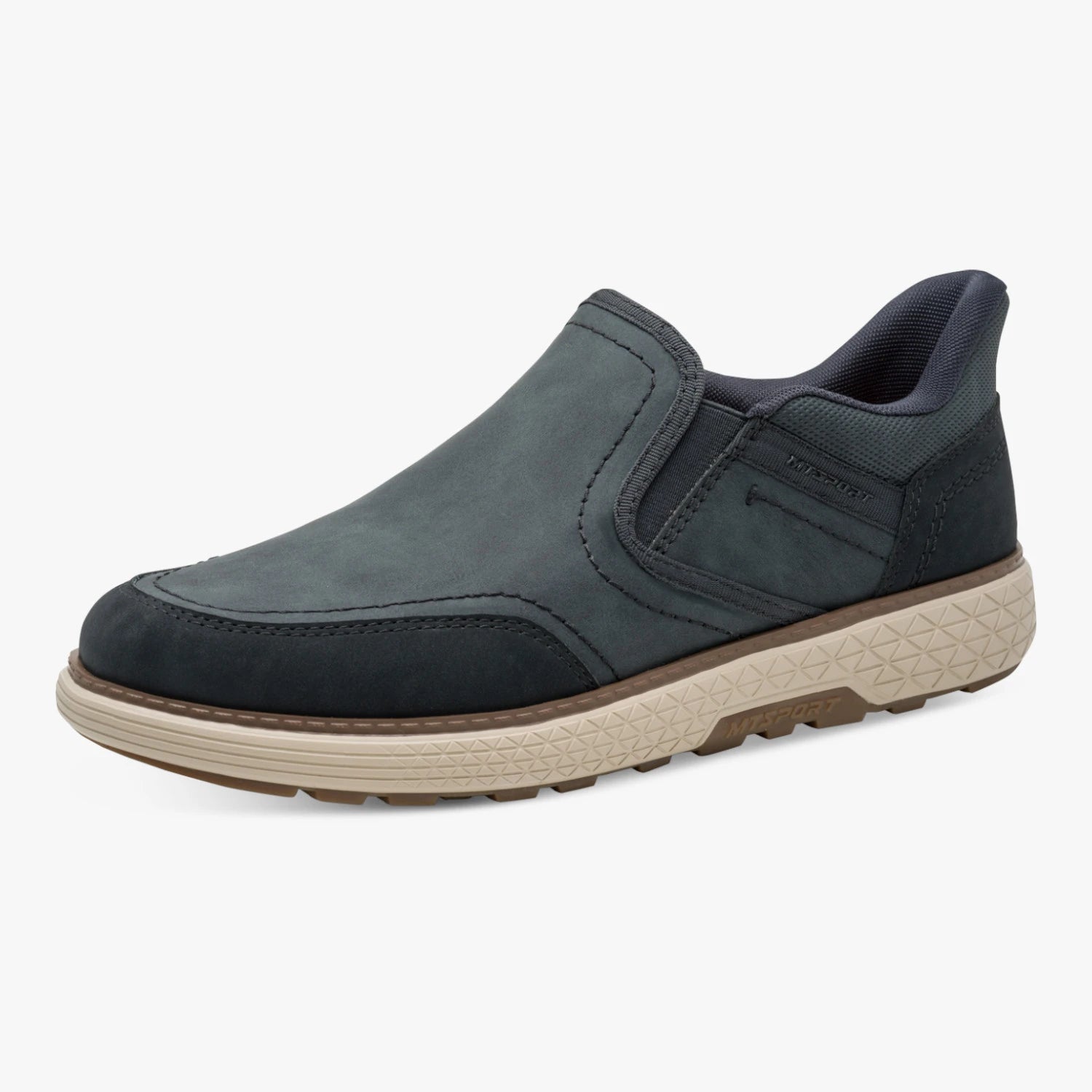 Marco Tozzi Men’s Navy Wide Fit Slip-On Shoes