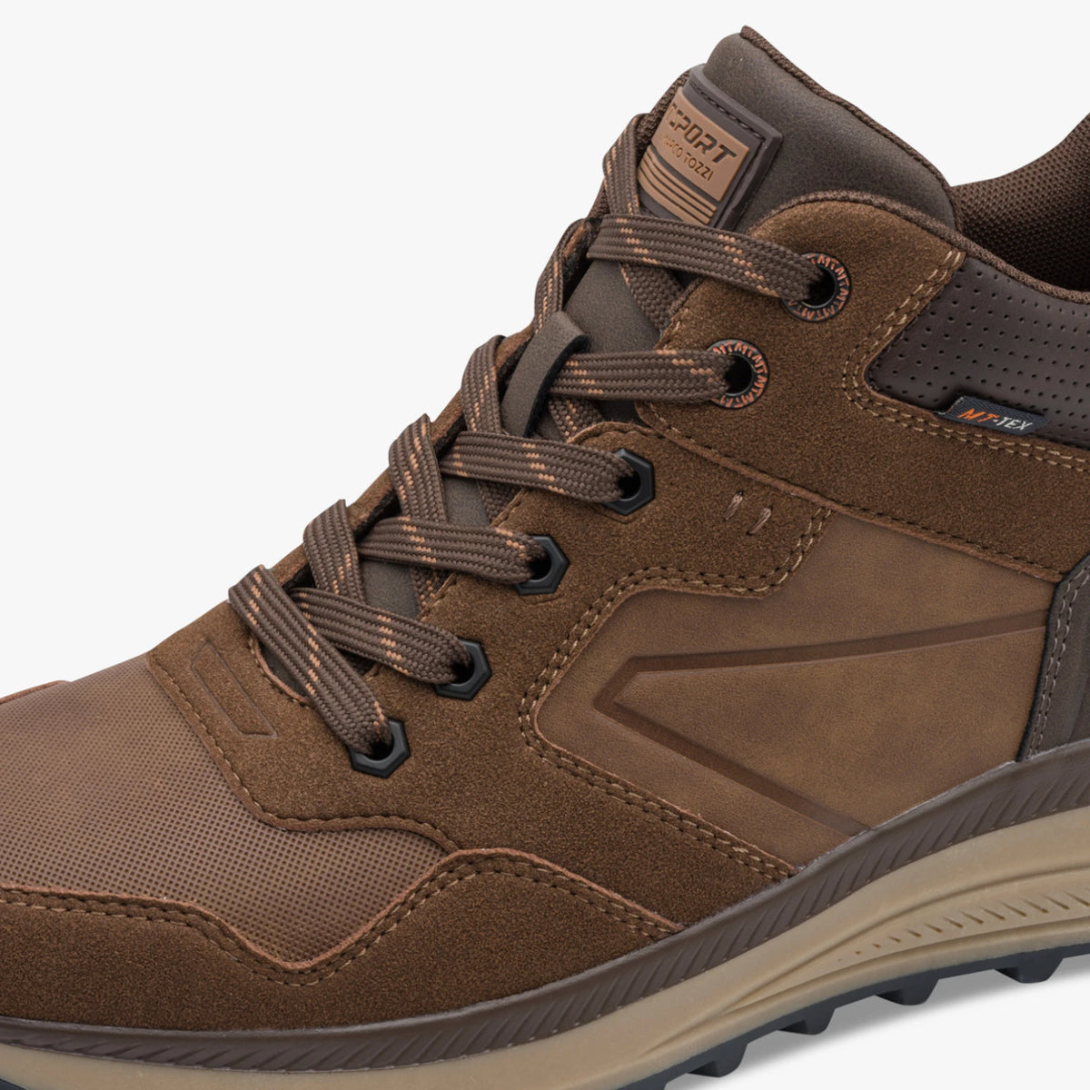 Marco Tozzi Men’s Cognac Lace-Up Trainer Boots – 2-15209-45