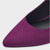 Marco Tozzi Purple Faux Suede Heels with Pointed Toe - Leavys Shoes