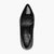 Marco Tozzi Black Patent Court Shoe with Queenie Heel - Leavys Shoes